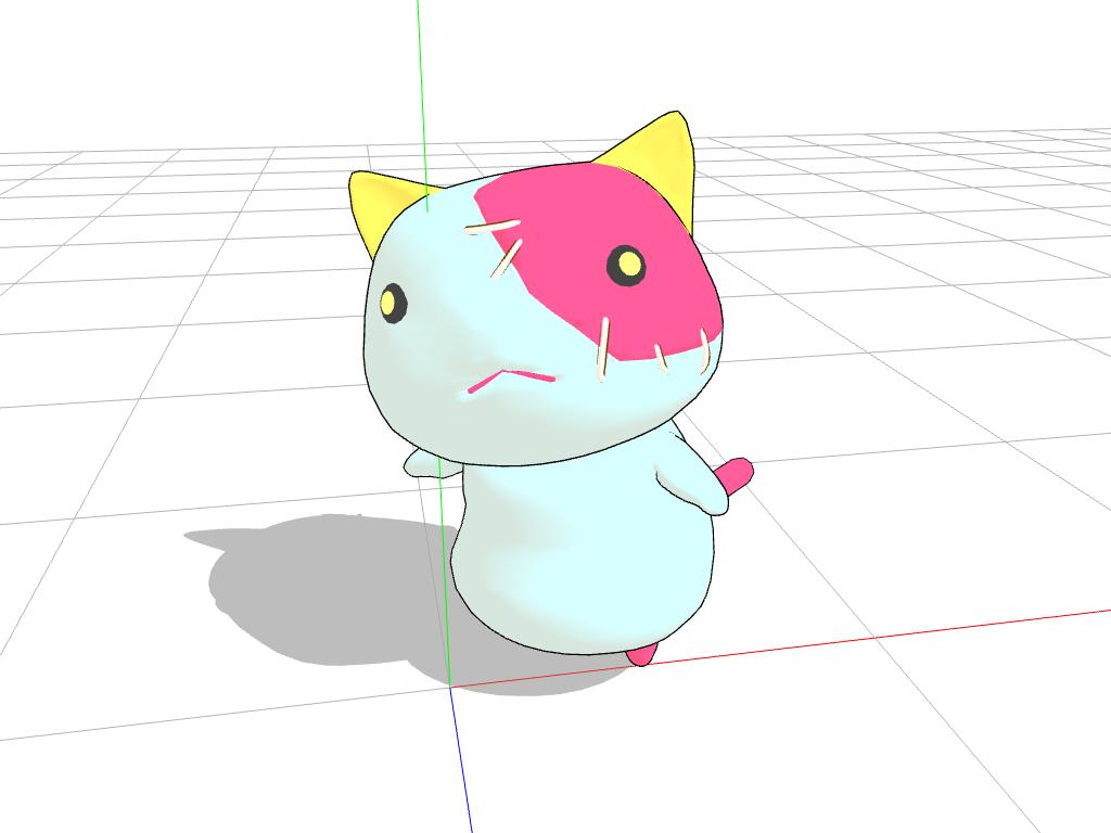 ネコぞんびの完成図